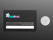 Adafruit IO+ 1 Year Subscription Card