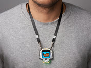 Double-Hook Lanyard in Adafruit Black