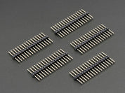 Extra-long break-away 0.1" 16-pin strip male header (5 pieces)