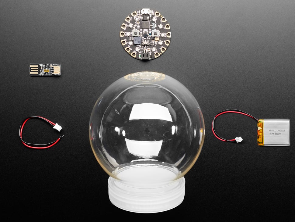 Circuit Playground Snow Globe Kit