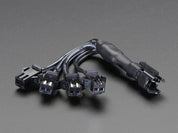 In-line wire 1-to-4 splitter