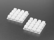 Silicone Elastomer 4x4 Button Keypad - 2 Pack
