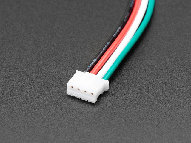 JST PH 2mm 4-pin Plug to Color Coded Alligator Clips Cable