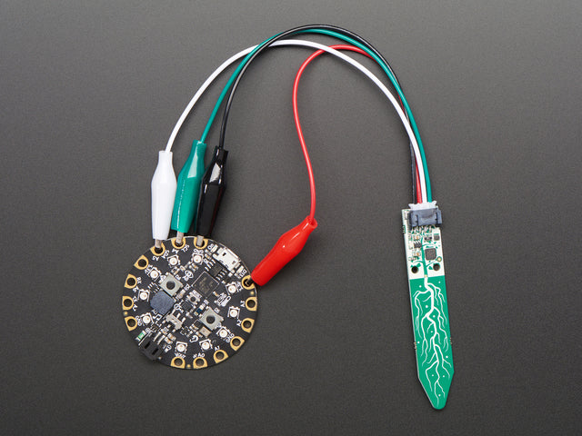 JST PH 2mm 4-pin Plug to Color Coded Alligator Clips Cable