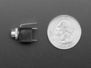 Vertical Breadboard-Friendly 3.5mm Mono Headphone Jack