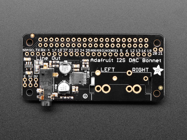 Adafruit I2S Audio Bonnet for Raspberry Pi