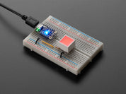 Diffused Red Indicator LED - 15mm Square