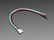 JST PH 2mm 4-Pin Socket to Color Coded Cable - 200mm