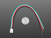 JST PH 2mm 4-Pin Socket to Color Coded Cable - 200mm