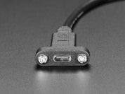 Panel Mount Cable USB C to Type A - 30cm