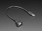 Snap-In Panel Mount Cable - USB A Extension Cable