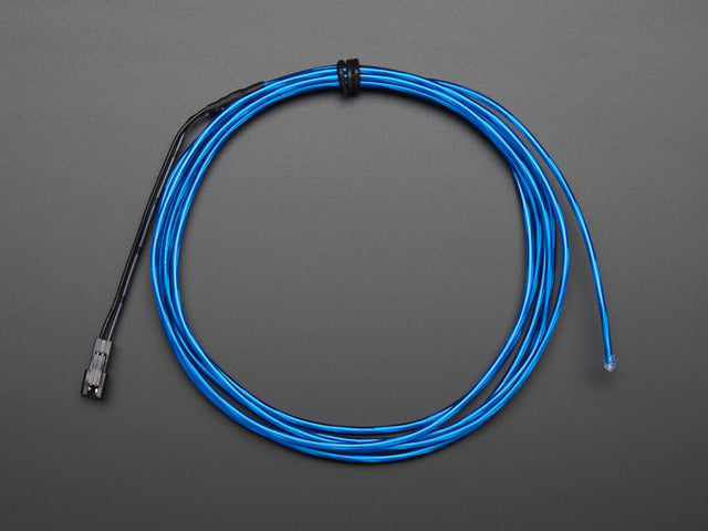 Blue Electroluminescent (EL) Wire - 2.5 meters