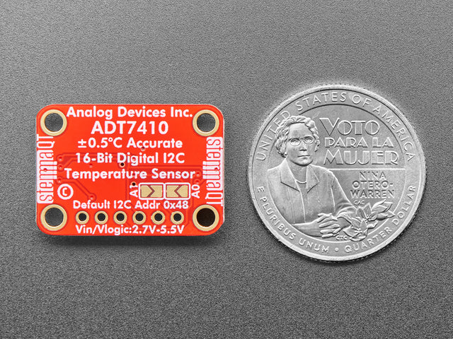 ADT7410 High Accuracy I2C Temperature Sensor Breakout Board