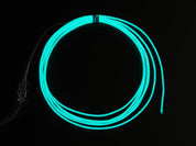 Aqua Electroluminescent (EL) Wire - 2.5 meters
