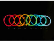 Aqua Electroluminescent (EL) Wire - 2.5 meters