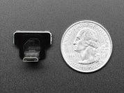 DIY USB Cable Parts - Right Angle Micro B Plug Up