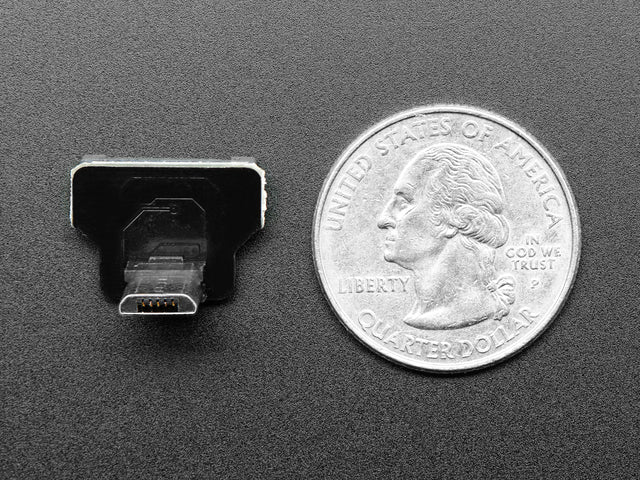 DIY USB Cable Parts - Right Angle Micro B Plug Up