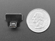DIY USB Cable Parts - Right Angle Micro B Plug Down