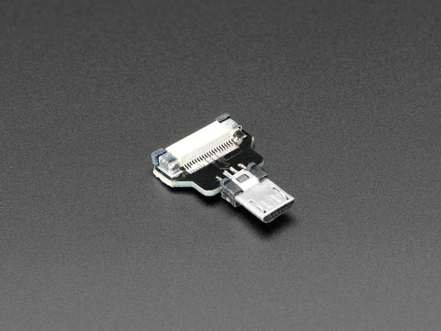 DIY USB Cable Parts - Straight Micro B Plug