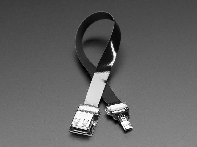 DIY USB Cable Parts - Straight Micro B Plug