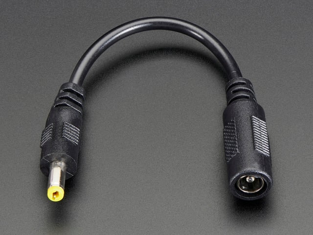 2.1mm to 1.7mm DC jack adapter