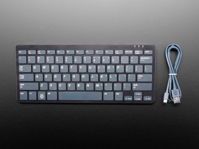 Official Raspberry Pi Keyboard - Black and Gray