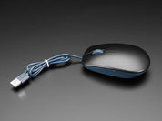 Official Raspberry Pi USB Optical Mouse - Black and Gray