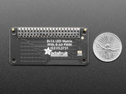 Adafruit CharliePlex LED Matrix Bonnet - 8x16 Yellow LEDs