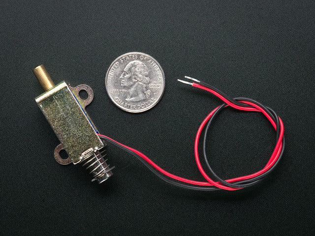 Small  Push-Pull Solenoid - 12VDC