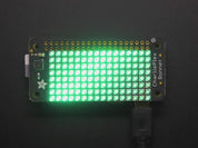 Adafruit CharliePlex LED Matrix Bonnet - 8x16 Green LEDs
