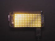 Adafruit CharliePlex LED Matrix Bonnet - 8x16 Warm White LEDs