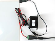 Electroluminescent (EL) Panel - 20cm x 15cm Aqua