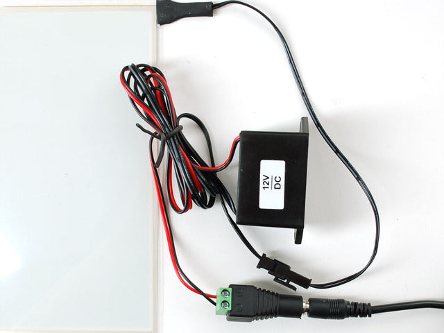 Electroluminescent (EL) Panel - 20cm x 15cm Aqua