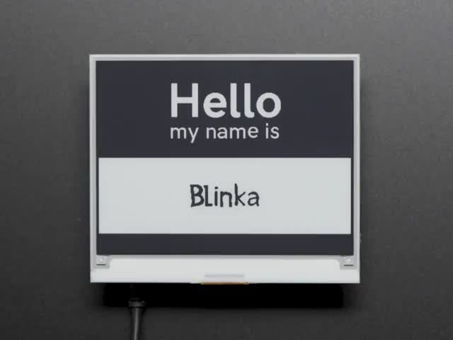 Pimoroni Inky wHAT (ePaper/eInk/EPD) - Black/White