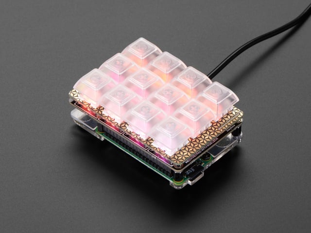 Pimoroni Keybow Mini Mechanical Keyboard Kit with Raspberry Pi
