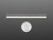 Break-away 0.1" 36-pin strip male header - White - 10 pack