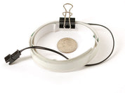 Aqua Electroluminescent (EL) Tape Strip - 100cm w/two connectors
