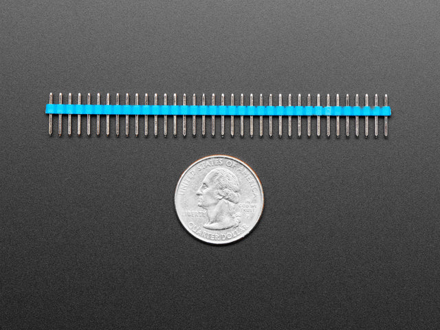 Break-away 0.1" 36-pin strip male header - Rainbow Combo 10 Pack