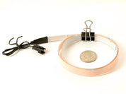 White Electroluminescent (EL) Tape Strip -100cm w/two connectors