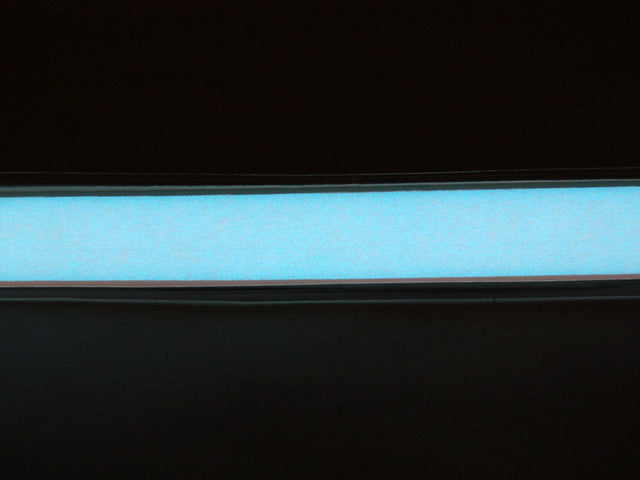 White Electroluminescent (EL) Tape Strip -100cm w/two connectors