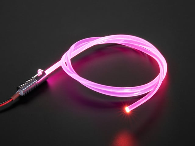 Fiber Optic Light Source - 1 Watt - Pink