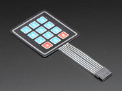 Membrane 3x4 Matrix Keypad + extras