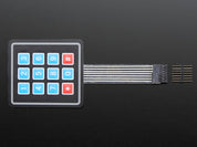 Membrane 3x4 Matrix Keypad + extras