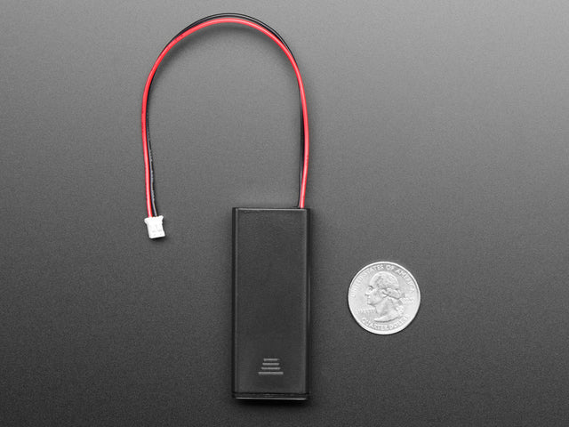 2 x AAA Battery Holder with On/Off Switch & JST PH Connector