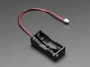 2 x AAA Open Battery Holder with JST PH Connector
