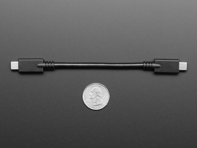 USB C to USB C Cable - USB 3.1 Gen 4 with E-Mark - 6" long