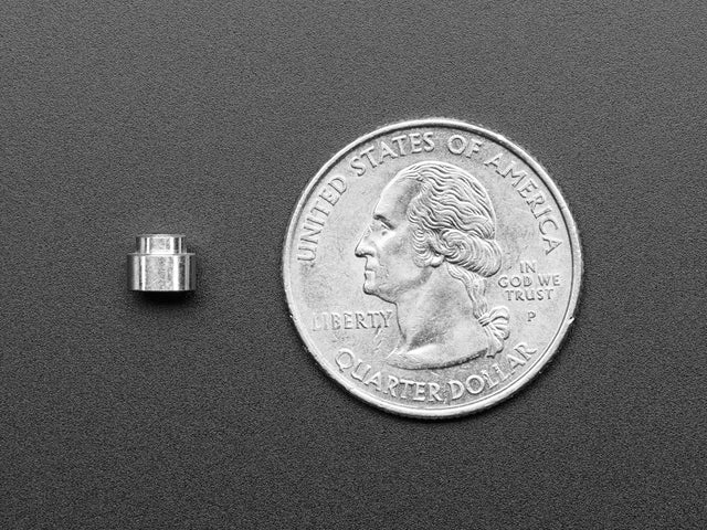 SMT / Solderable Standoff Nuts - M3 x 3mm - 10 pack
