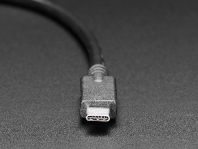 USB C Round Panel Mount Extension Cable