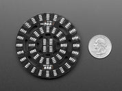 NeoPixel Triple-Ring Board with 44 Thru-Hole LEDs