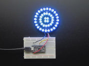 NeoPixel Triple-Ring Board with 44 Thru-Hole LEDs